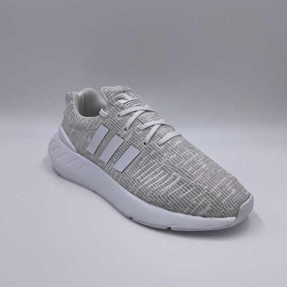 Adidas Swift Run 22 Grey / White Womens Shoes - Picture 7 of 8